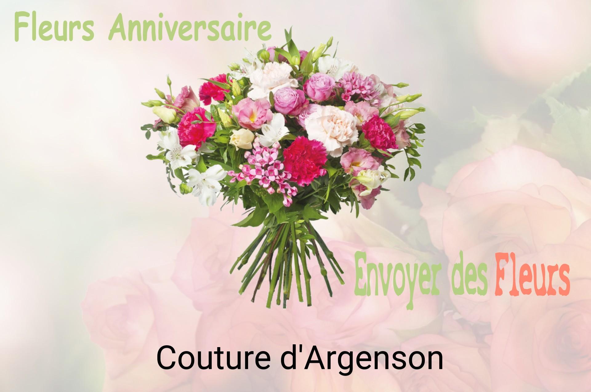 Bouquet de fleurs d’anniversaire livré à Couture-d'Argenson